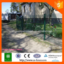 Galvanized and pvc coated welded wire mesh panel fence from Alibaba China